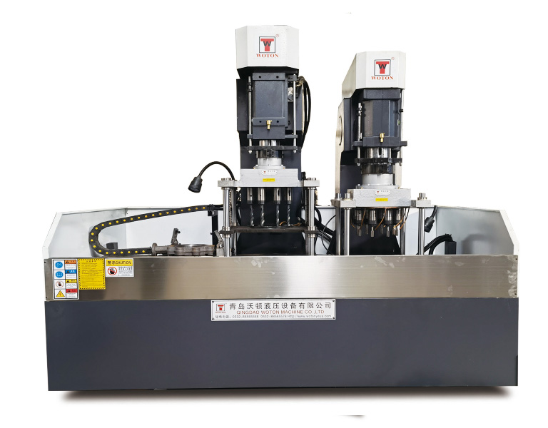 重型二工位雙聯滑臺式自動鉆孔(攻絲)機床(多軸鉆攻機床)